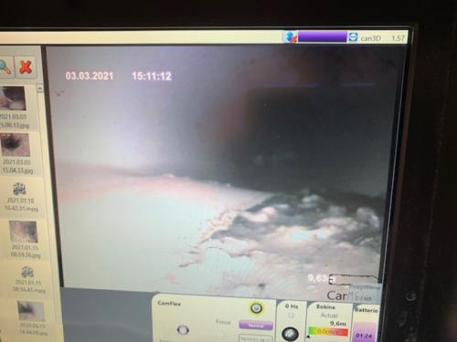 Golfe detection Inspection Camera articulee